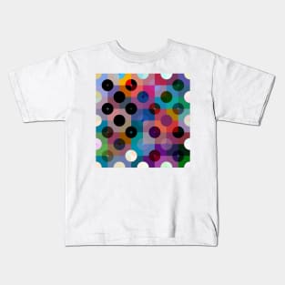 Dots and squares v.2 Kids T-Shirt